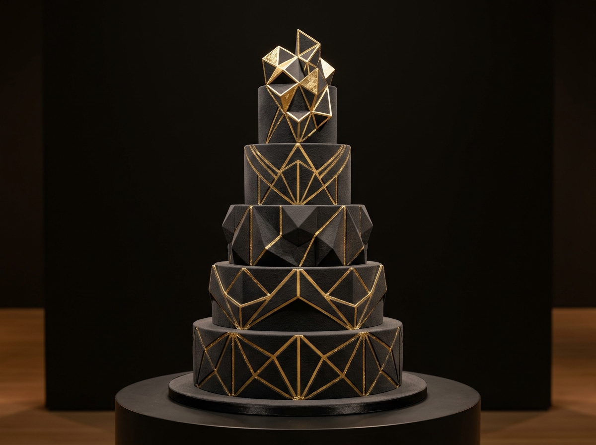 Bespoke Gold Sculptured Confection